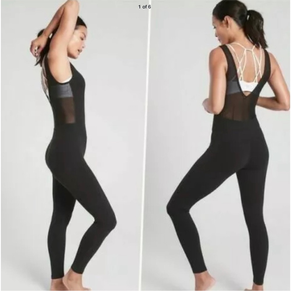 ISO Athleta Aspiration Bodysuit, M, Black